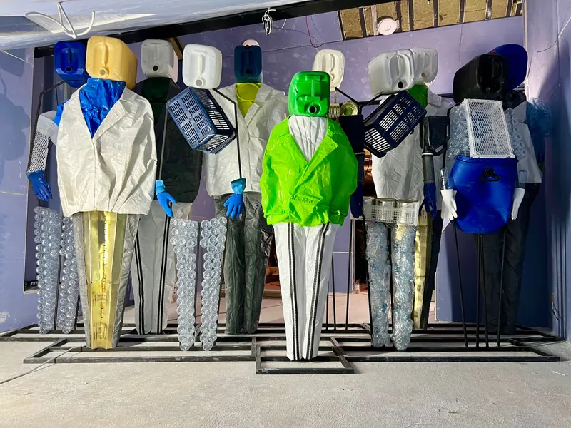 Art installation Choir — detail photo 26
