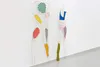 Art installation Femme: 16 sculptures covered in golden paint. — detail photo 18