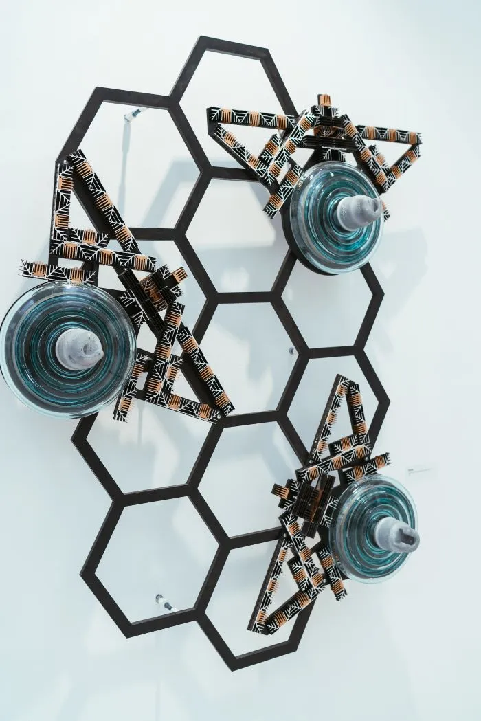Honeycomb Art Installation — detail photo 1