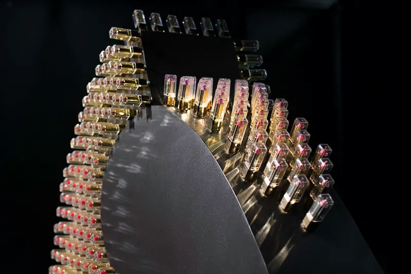 Art object made of contemporary cosmetics 'Courage' — detail photo 14