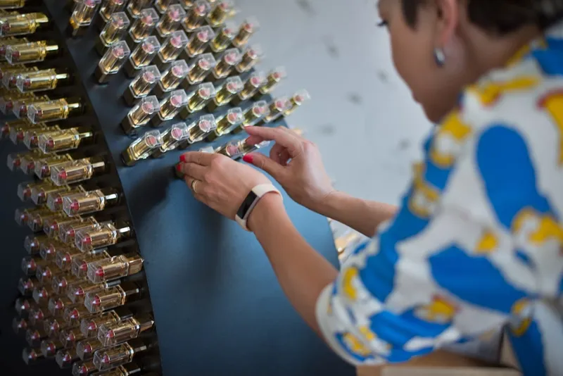 Art object made of contemporary cosmetics 'Courage' — detail photo 24