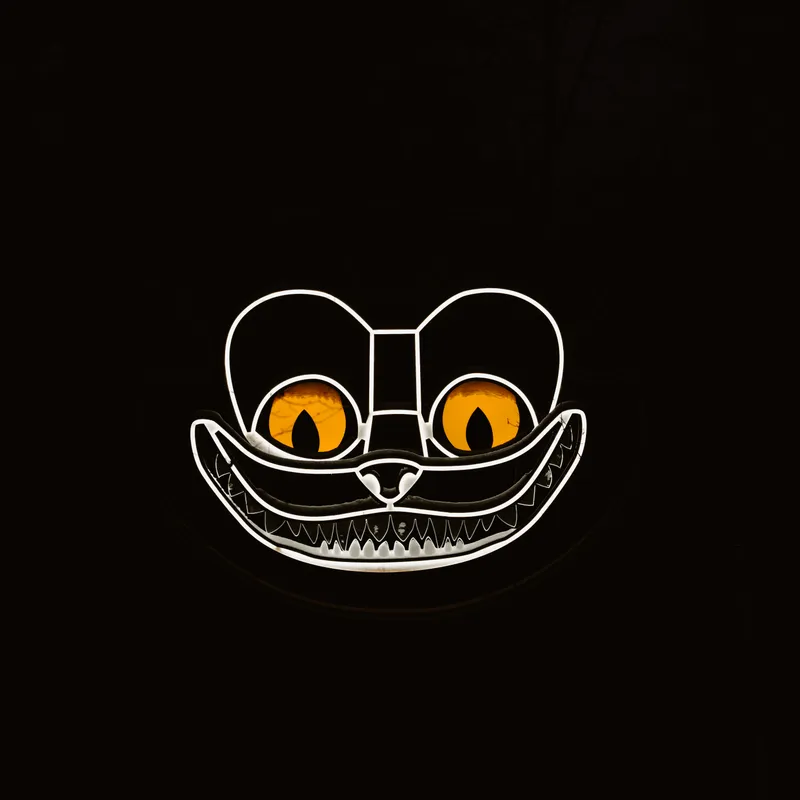 Cheshire cat — detail photo 3