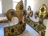 Art installation made from used coffee pods — Crown — detail photo 8