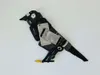 Electronic waste art: birds made of used electronics — detail photo 24