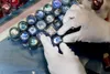 Glass Blowing: art made of used cosmetics — detail photo 8