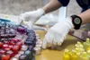 Glass Blowing: art made of used cosmetics — detail photo 9