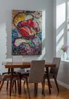 Glass Blowing: art made of used cosmetics — contemporary art object by Agne Kisonaite