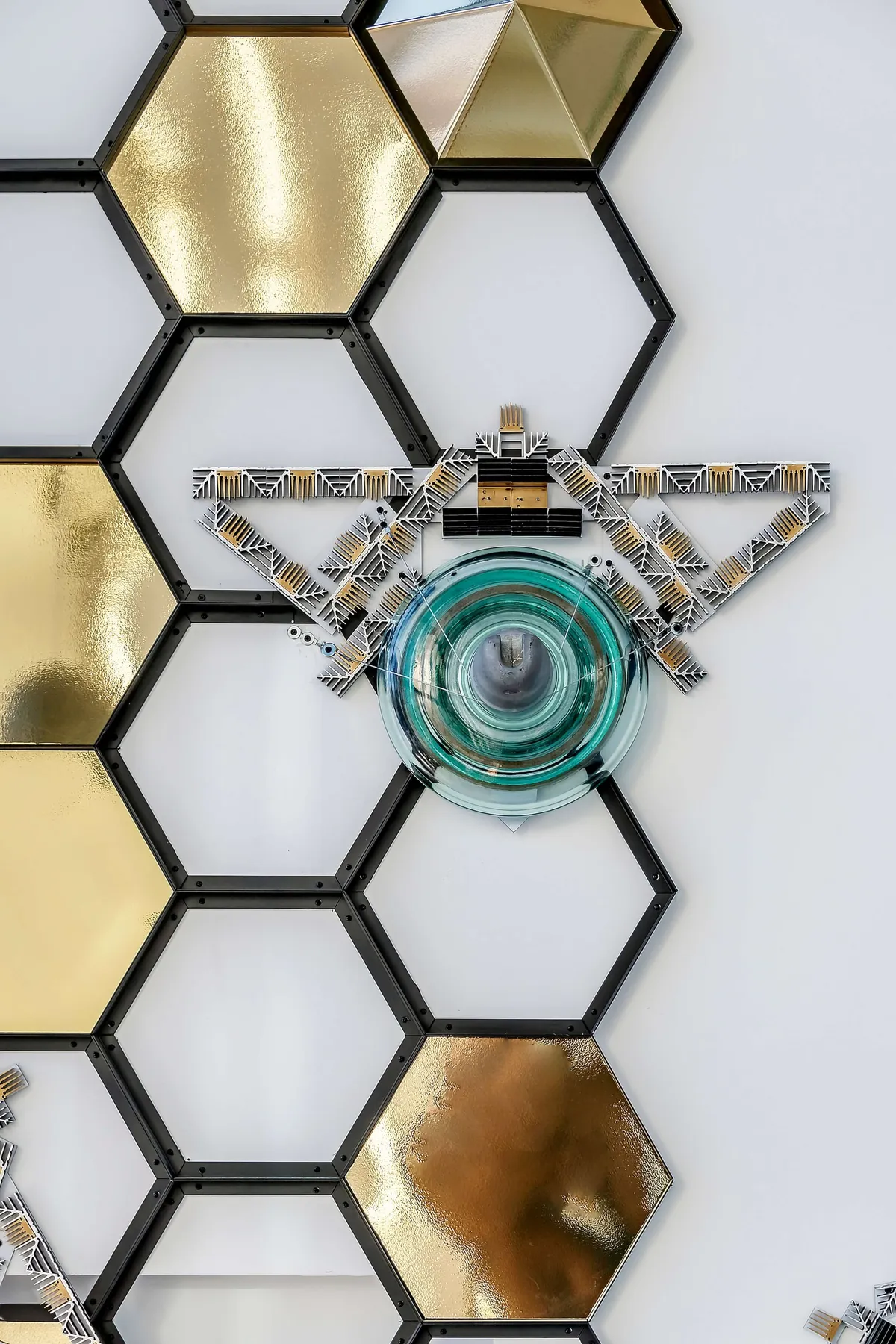 Honeycomb: Where Industrial Energy Meets the Art of the Beehive — art commission by Agne Kisonaite