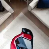 Rankų darbo lininis kilimas „SNIEGENA“