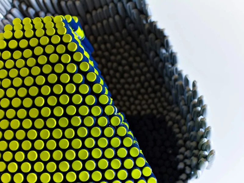 Insulin syringes art sculpture Diabetes — detail photo 10
