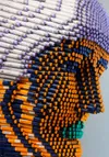 Insulin syringes art sculpture Diabetes — detail photo 1