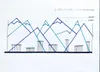Luminous art installation 'Peaks' — detail photo 3