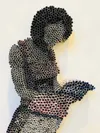 Magazine sculpture Reading Woman — detail photo 15