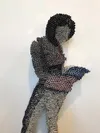 Magazine sculpture Reading Woman — detail photo 16