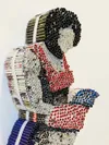 Magazine sculpture Reading Woman — detail photo 23