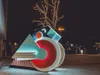 Kauno Vienybės aikštė. Netradicinis meno projektas Sniegena — nuotrauka 2