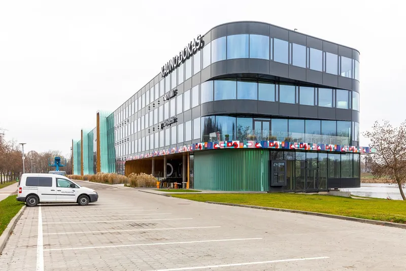 Kauno Vienybės aikštė. Netradicinis meno projektas Sniegena — nuotrauka 20