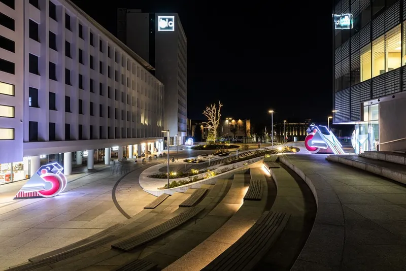 Kauno Vienybės aikštė. Netradicinis meno projektas Sniegena — nuotrauka 34