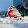 Kauno Vienybės aikštė. Netradicinis meno projektas Sniegena — nuotrauka 7