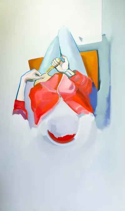 Painting Diabetes — acrylic painting by Agne Kisonaite
