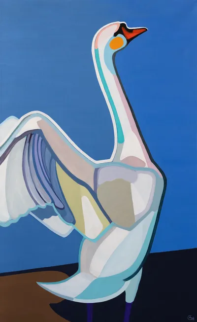 Painting Hope — acrylic painting by Agne Kisonaite