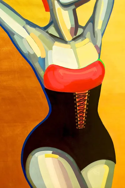 Painting Icon — acrylic painting by Agne Kisonaite