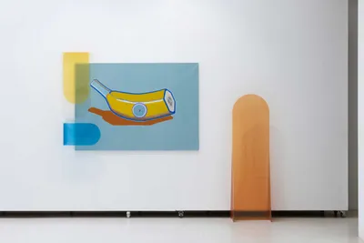 One Serving – Modern Acrylic Painting by Agne Kisonaite — acrylic painting by Agne Kisonaite
