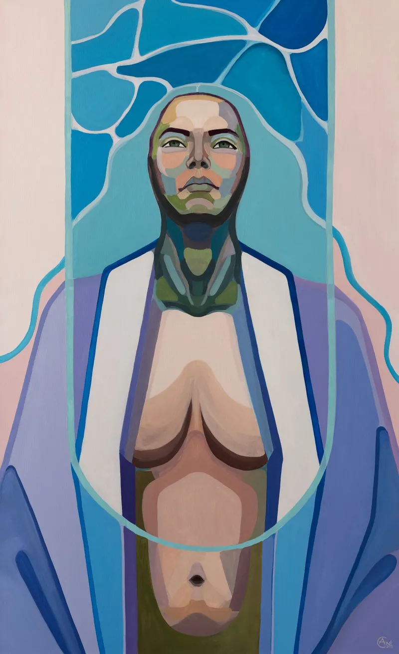 Painting Pride — acrylic painting by Agne Kisonaite