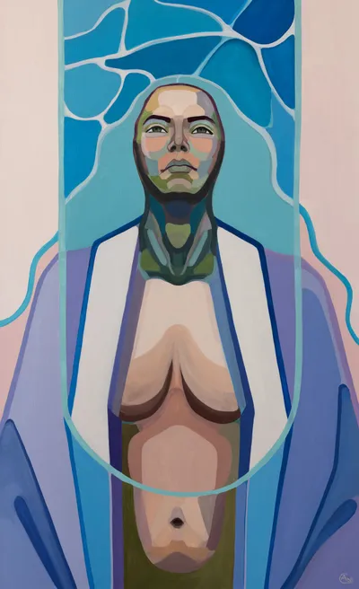 Painting Pride — acrylic painting by Agne Kisonaite