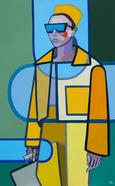 Painting Unisex — acrylic painting by Agne Kisonaite