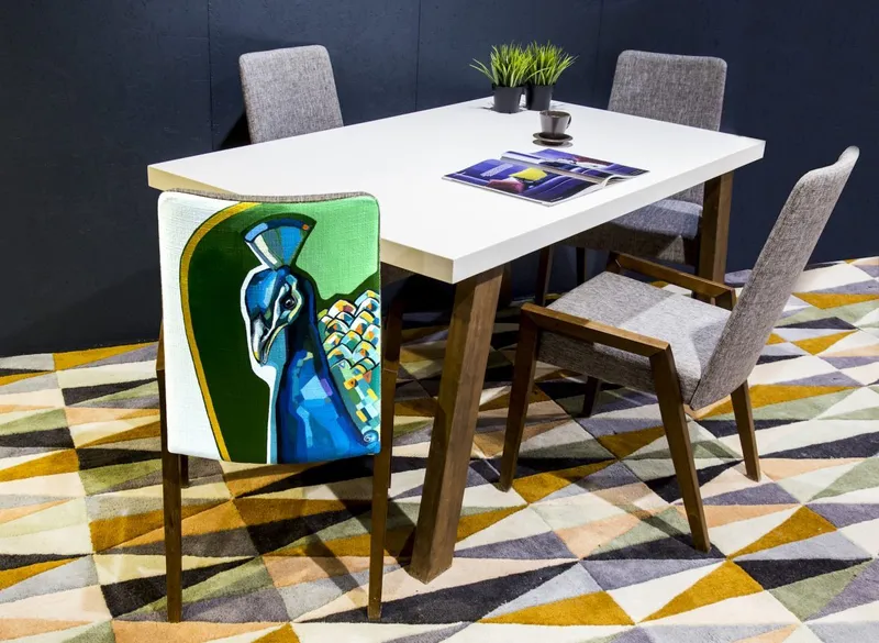 Paintings on furniture — detail photo 3