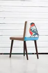 Paintings on furniture — contemporary art object by Agne Kisonaite