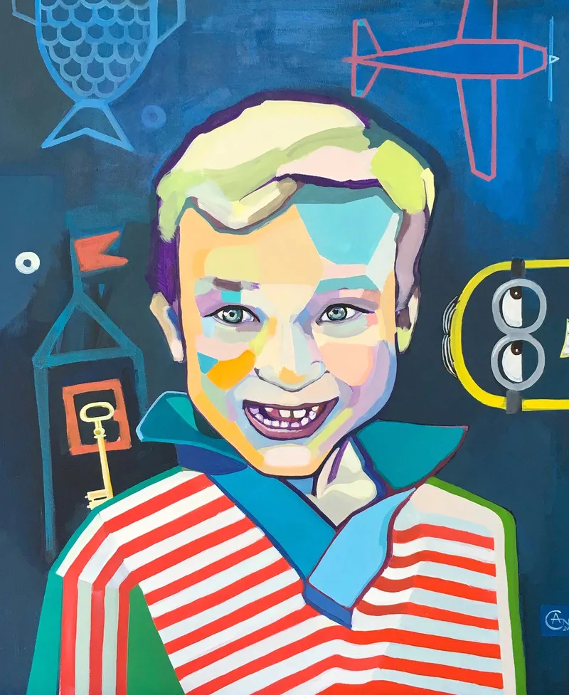 „Bernardo portretas“ — šiuolaikinis portretas, Agnė Kišonaitė