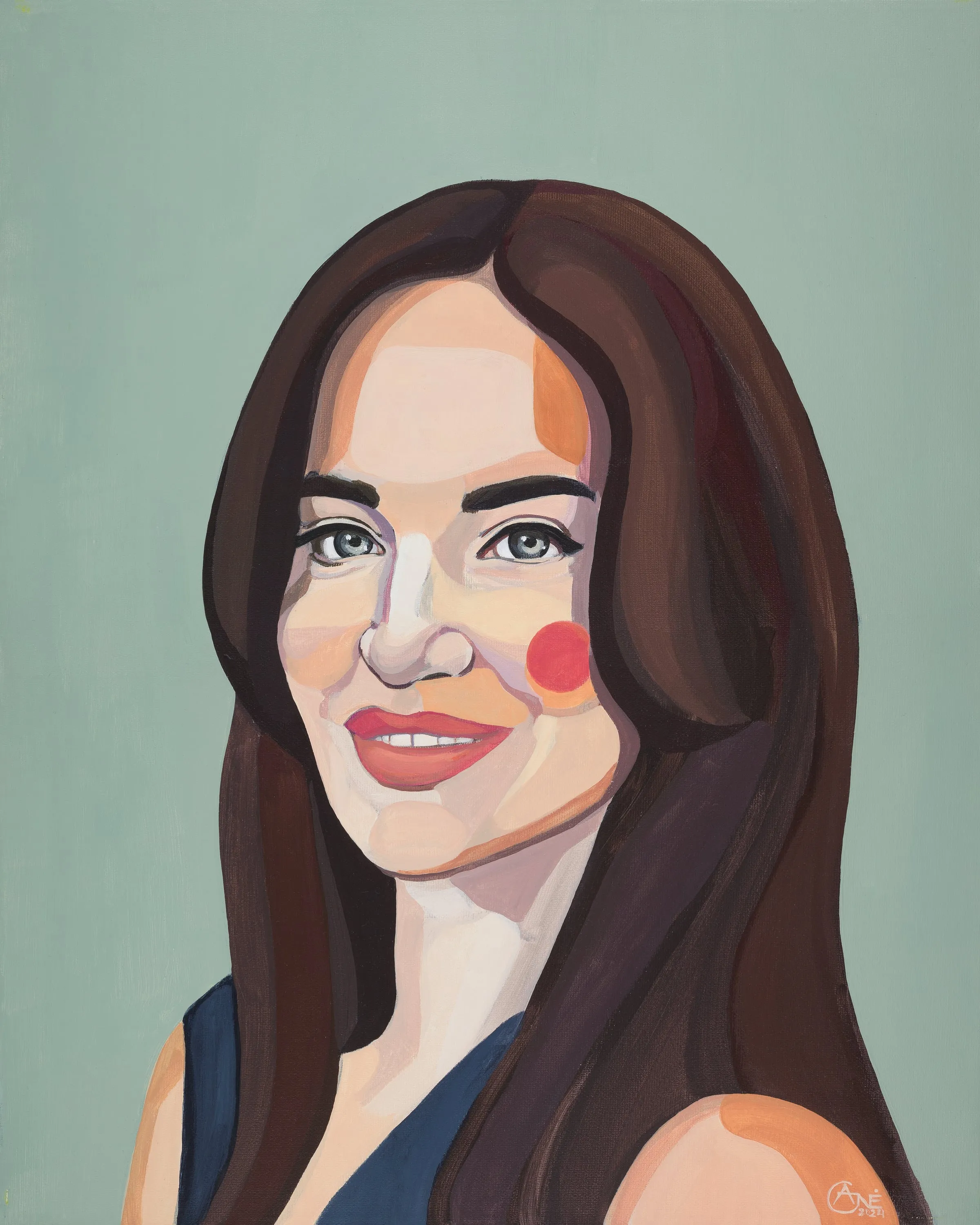 „Jūratės portretas“ — šiuolaikinis portretas, Agnė Kišonaitė