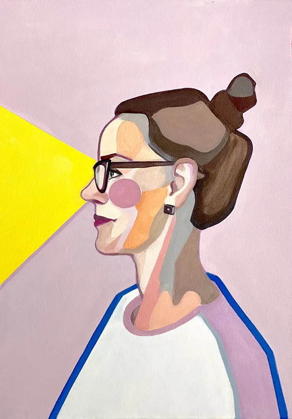 „Vaidilės portretas“ — šiuolaikinis portretas, Agnė Kišonaitė