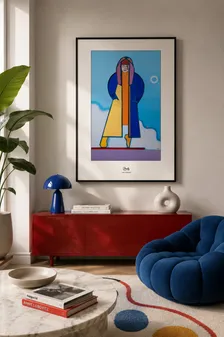 In a room