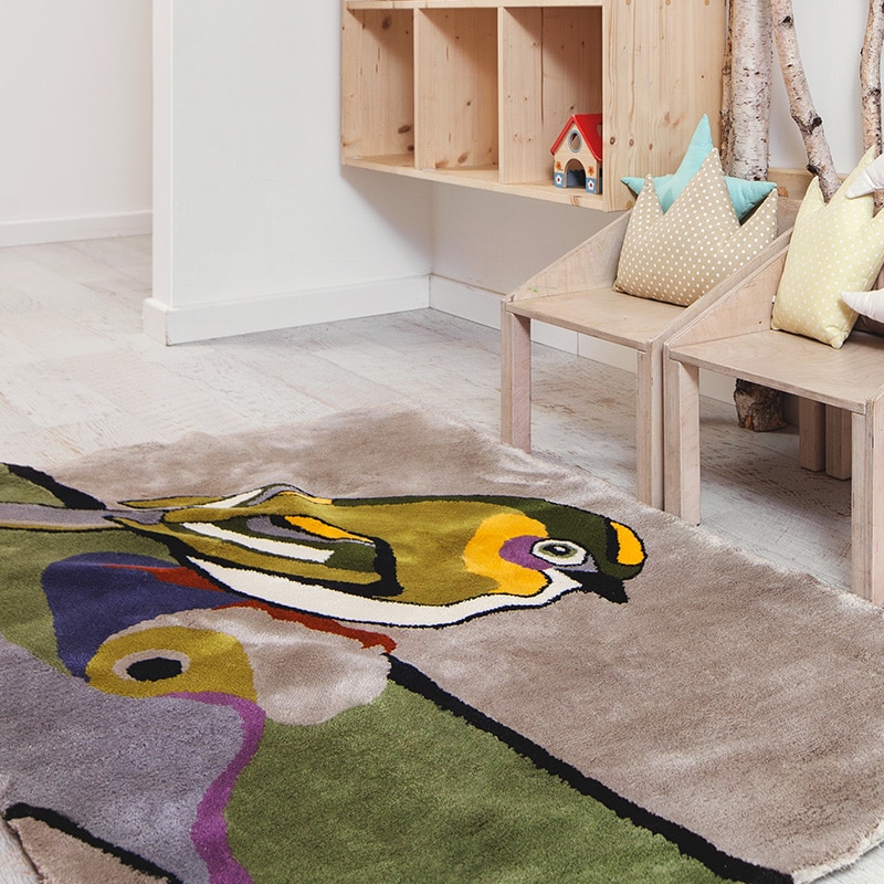 agne-kisonaite-linen-hand-woven-rug-Goldcrest-1