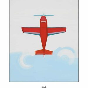 Agne Kisonaite painting reproduction print 'Flight'
