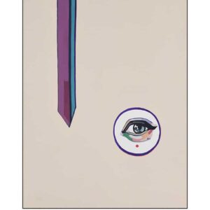 Agne Kisonaite painting reproduction print 'Keeping an Eye'