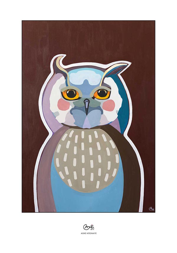 Agne-Kisonaite-painting-reproduction-print-owl-thumbnail