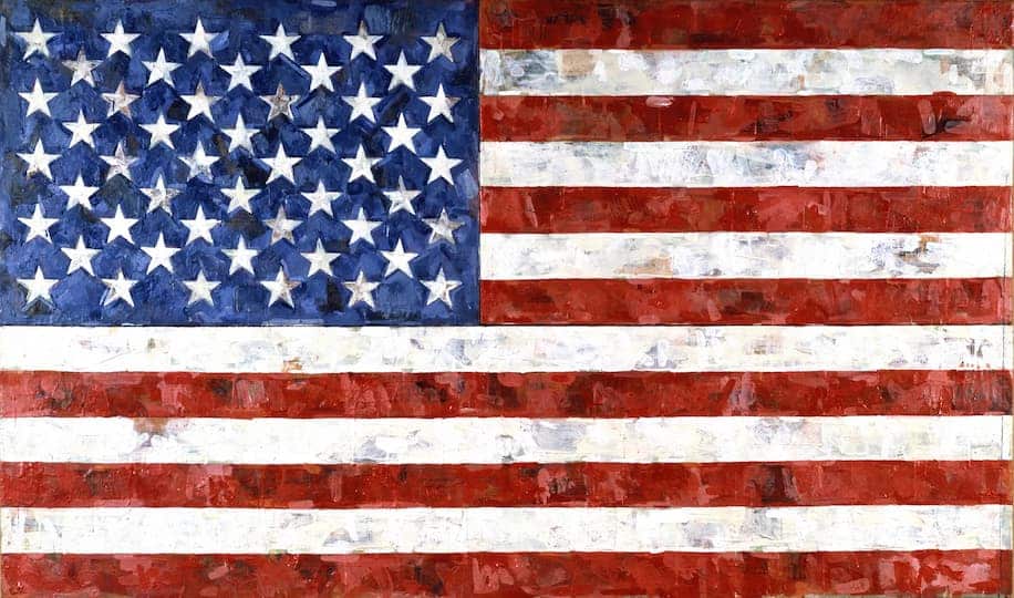 Jasper Johns Flag 1954