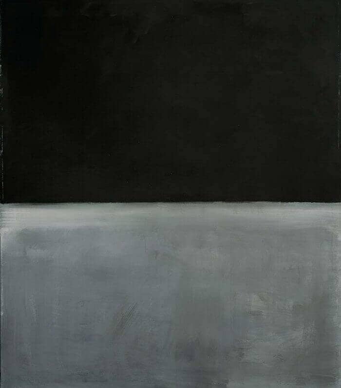 Mark Rothko Untitled Black on Grey 1970