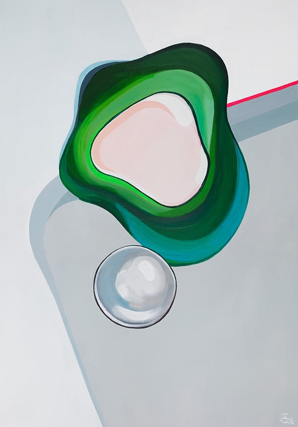 Agne-Kisonaite-Earring-with-a-Pearl-Abstract-Painting-2026-thumbnail